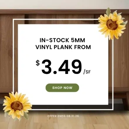 Summer Sale on in-stock vinyl plank