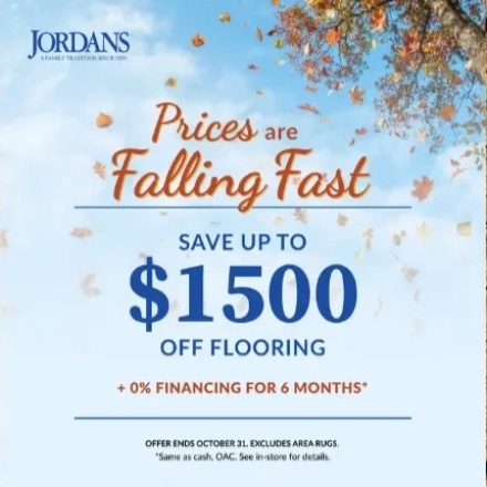 Sale on flooring - Fall 2026